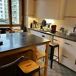 Séjour chez l'habitant Doubleroom, Kitchen, Free Transport Card- *